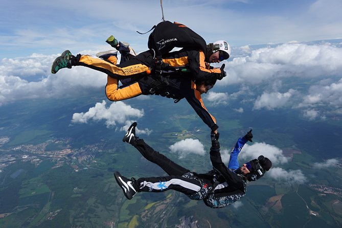 Tandem Skydiving Adventure in Prague - The Fast Minute: Freefall From 4,200 Meters