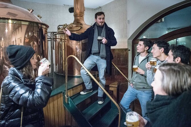 The Castle Side Breweries & Pubs small-group with PragueWay - Stop 1 at Míšeňská: start with Pilsner Urquell