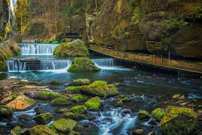 Top Full-Day Adventure: Bohemian & Saxon Switzerland from Prague - Tisá Rocks in winter: rock labyrinth walking option
