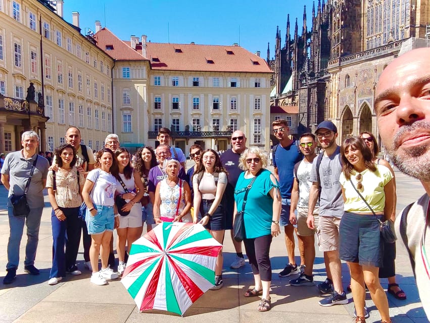 Tour of Prague Castle in italian language ticket included - Basilica of St. George: A Smaller Stop With Big Age