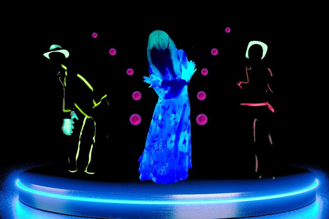 Underground Black Light Theatre Interactive Show in Prague - Audience Participation and the Non-Verbal Comfort Factor