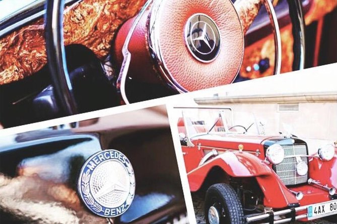Vintage Cars Prague - Grand City Tour 150min / 1-6 pers. 2,5hrs - Stop by stop: Astronomical Clock to Old Town synagogues
