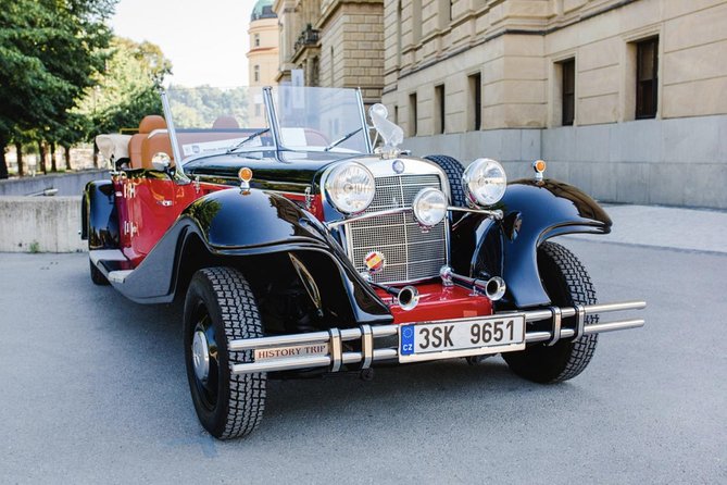 Vintage Cars Prague - Sightseeing Tour 90min / 1-6 pers. - Lesser Town baroque hits: St Nicholas Church to Rudolfinum