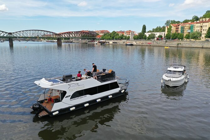 VIP Prague YachtBoat ONE Experience: All-You-Can-Drink - Food and the Grill Option: Why It Can Be a Better Deal Than Ordering On Board