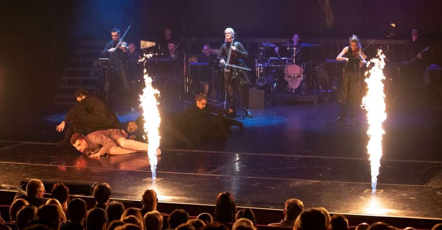 Vivaldianno The Show in Theatre Hybernia - 3D projections all around you: how the visuals add meaning