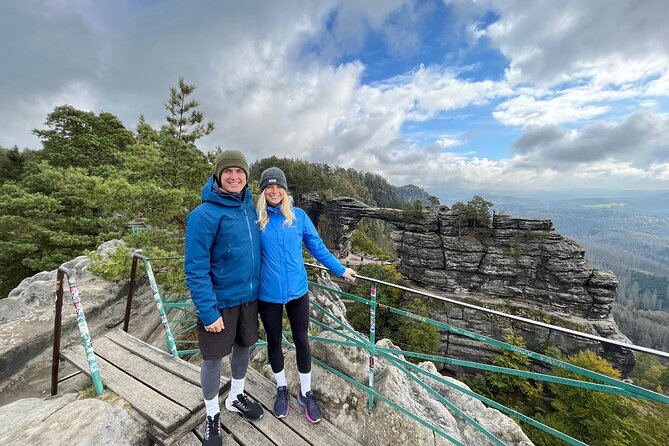 Winterland Tour to Bohemian and Saxon Switzerland from Prague - Tisá Rocks: Labyrinth Walking Near the Czech German Border